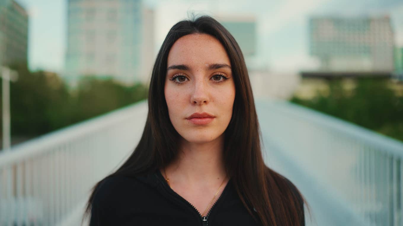 woman thinking about her negative behaviors