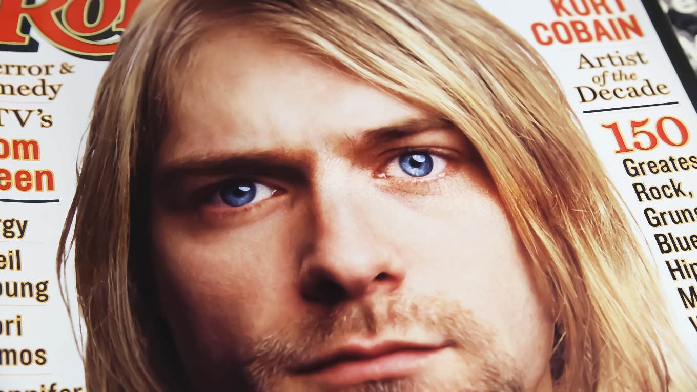 Kurt Cobain on Rolling Stone cover