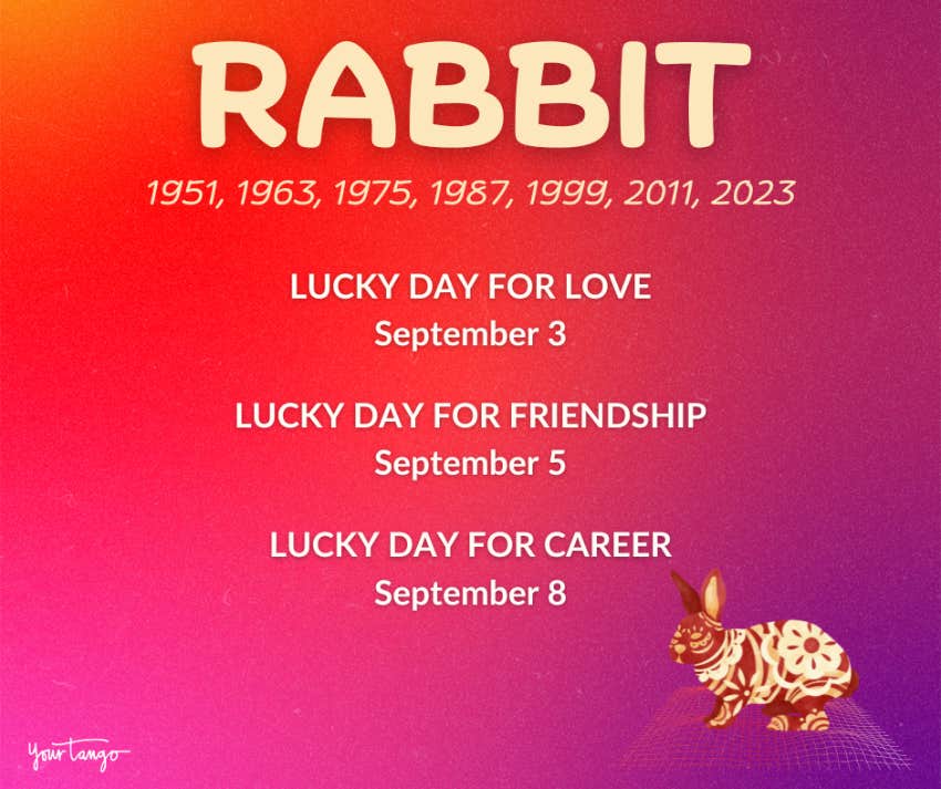 rabbit chinese zodiac sign horoscope september 2024