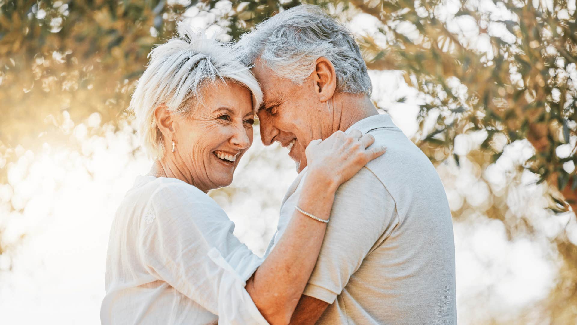 older couple dancing