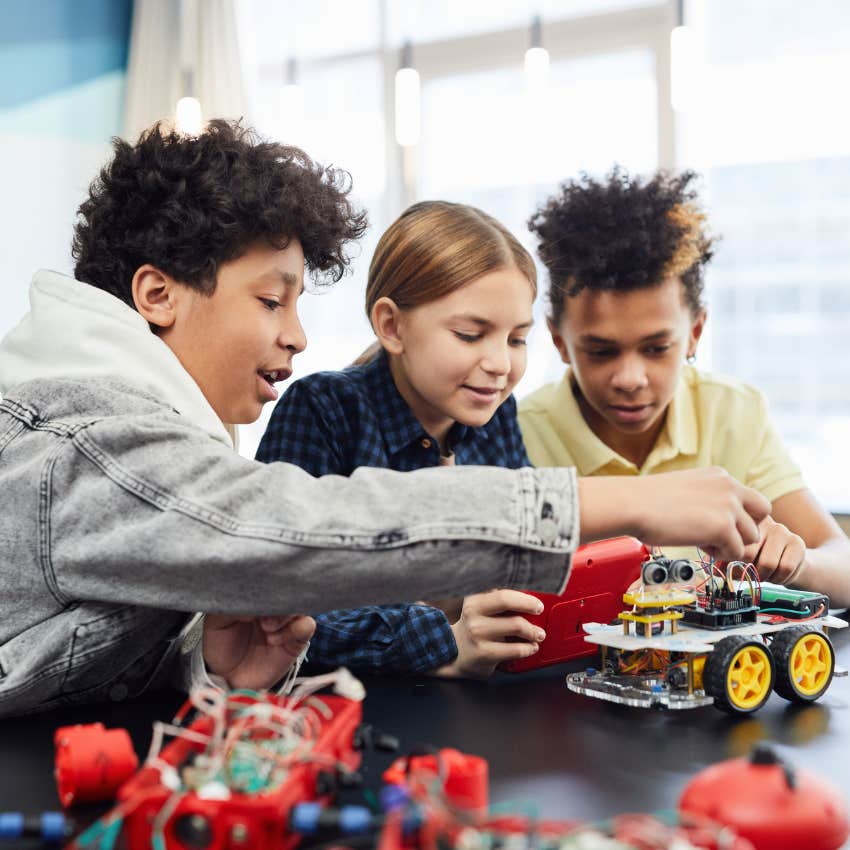 children engaging in teamwork based on astrologers rules raising libra child