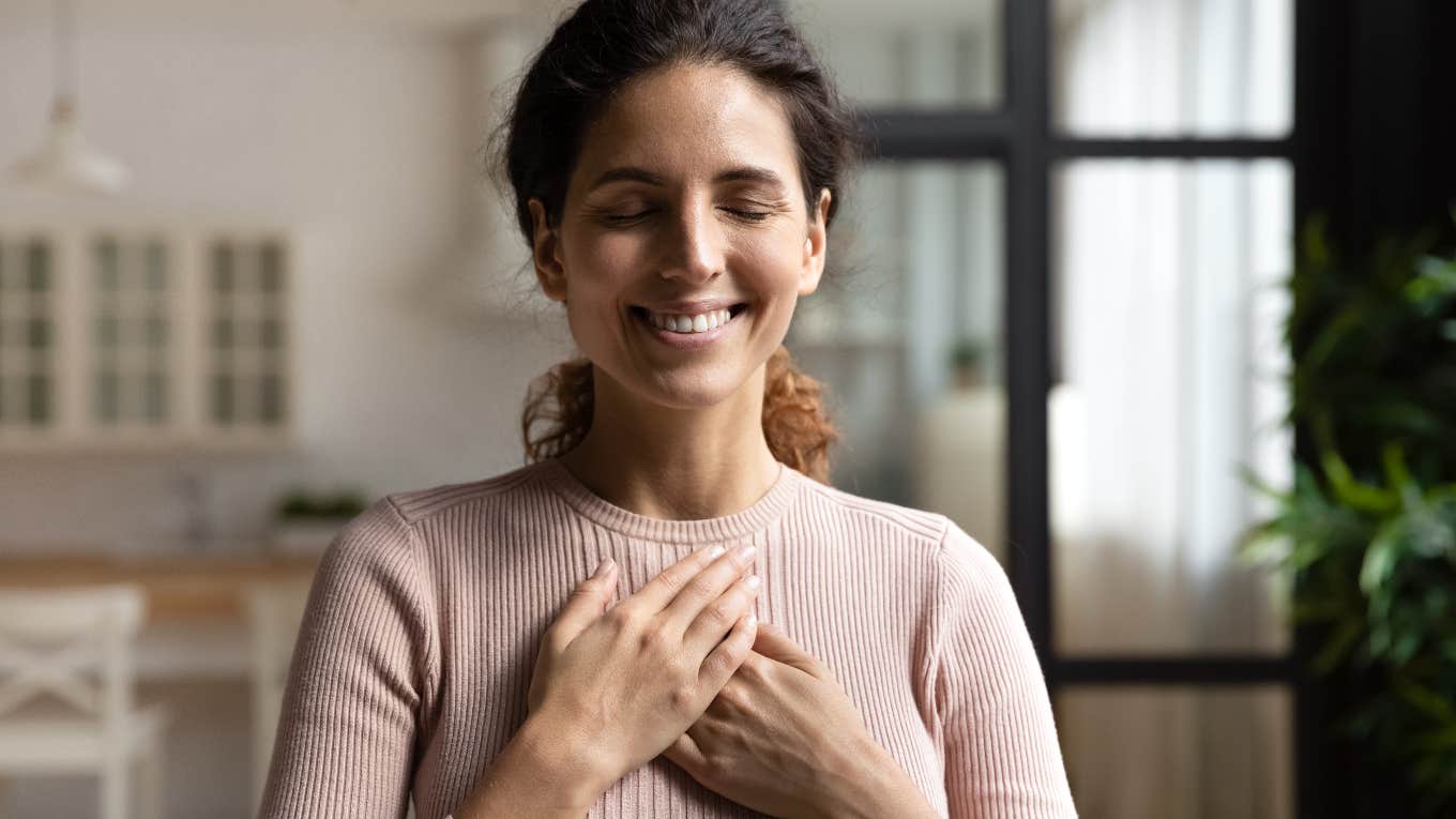 Woman learning to trust herself again