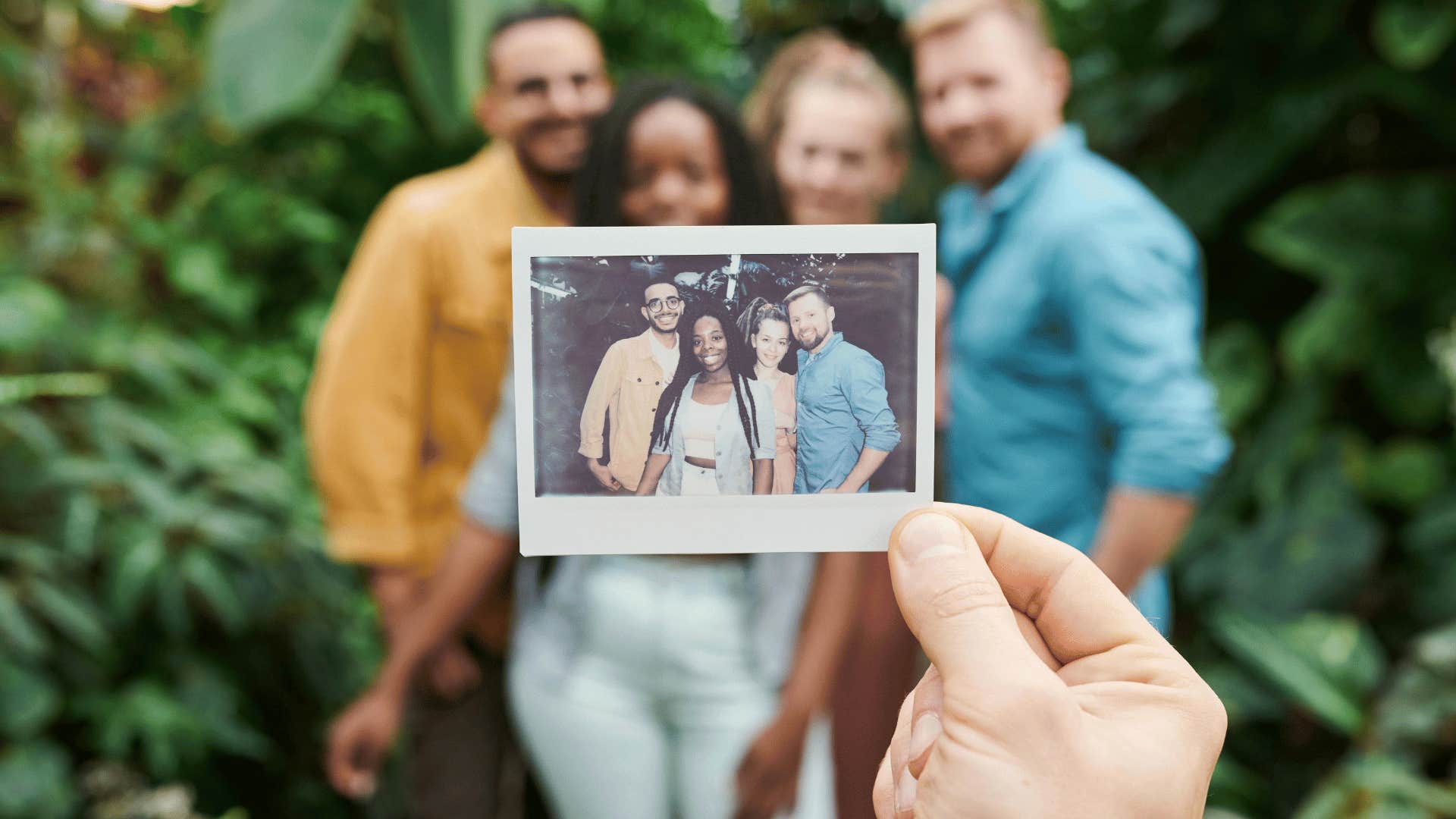 photo of group picture with blurry background