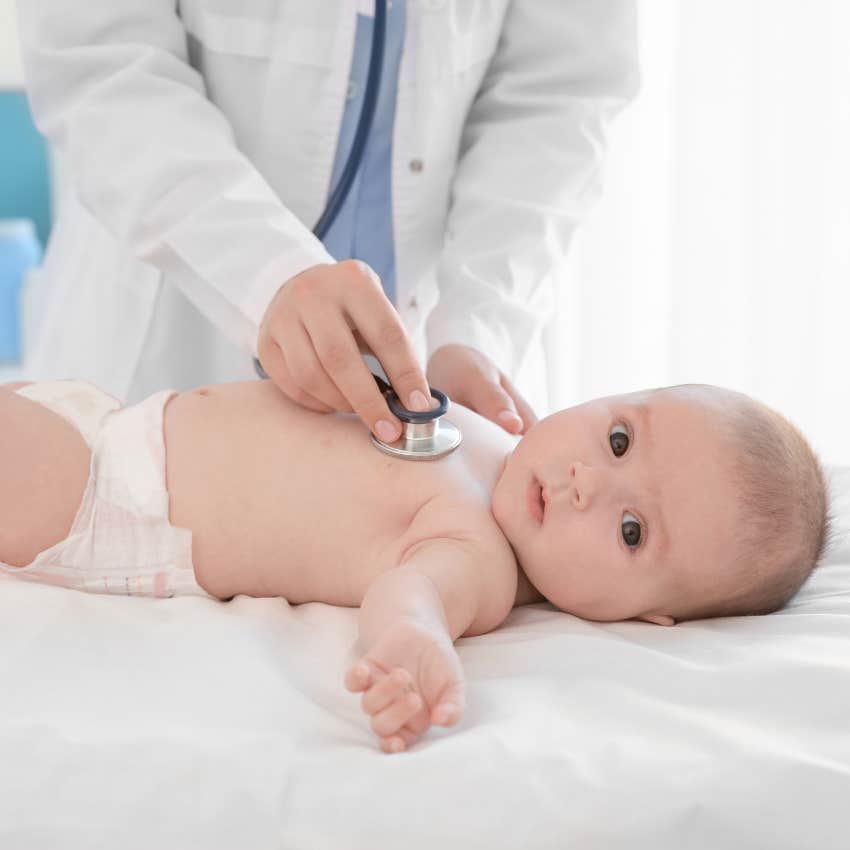 Baby at the doctors