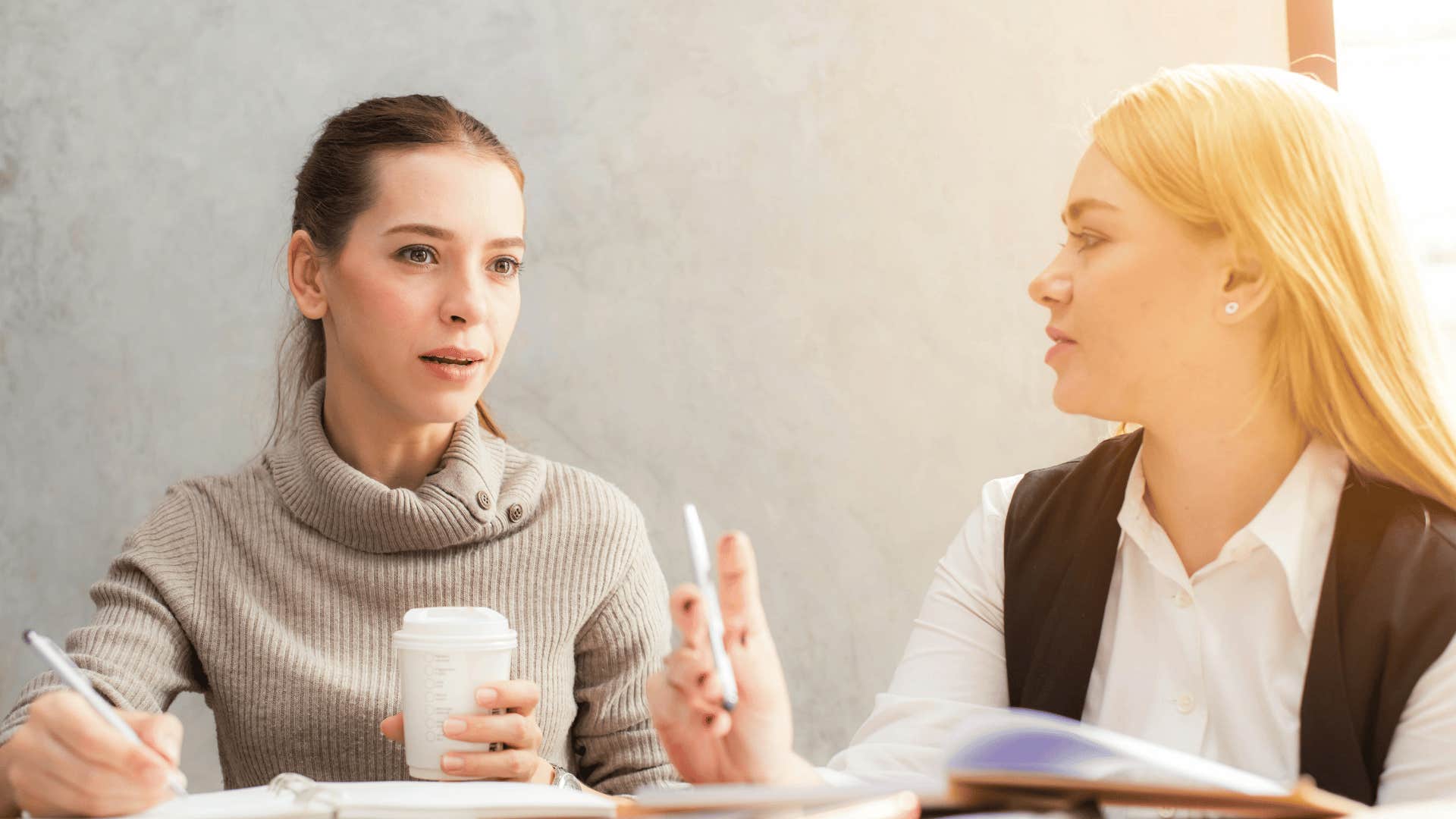 woman not getting into argument