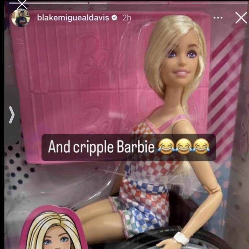 barbie doll in wheelchair