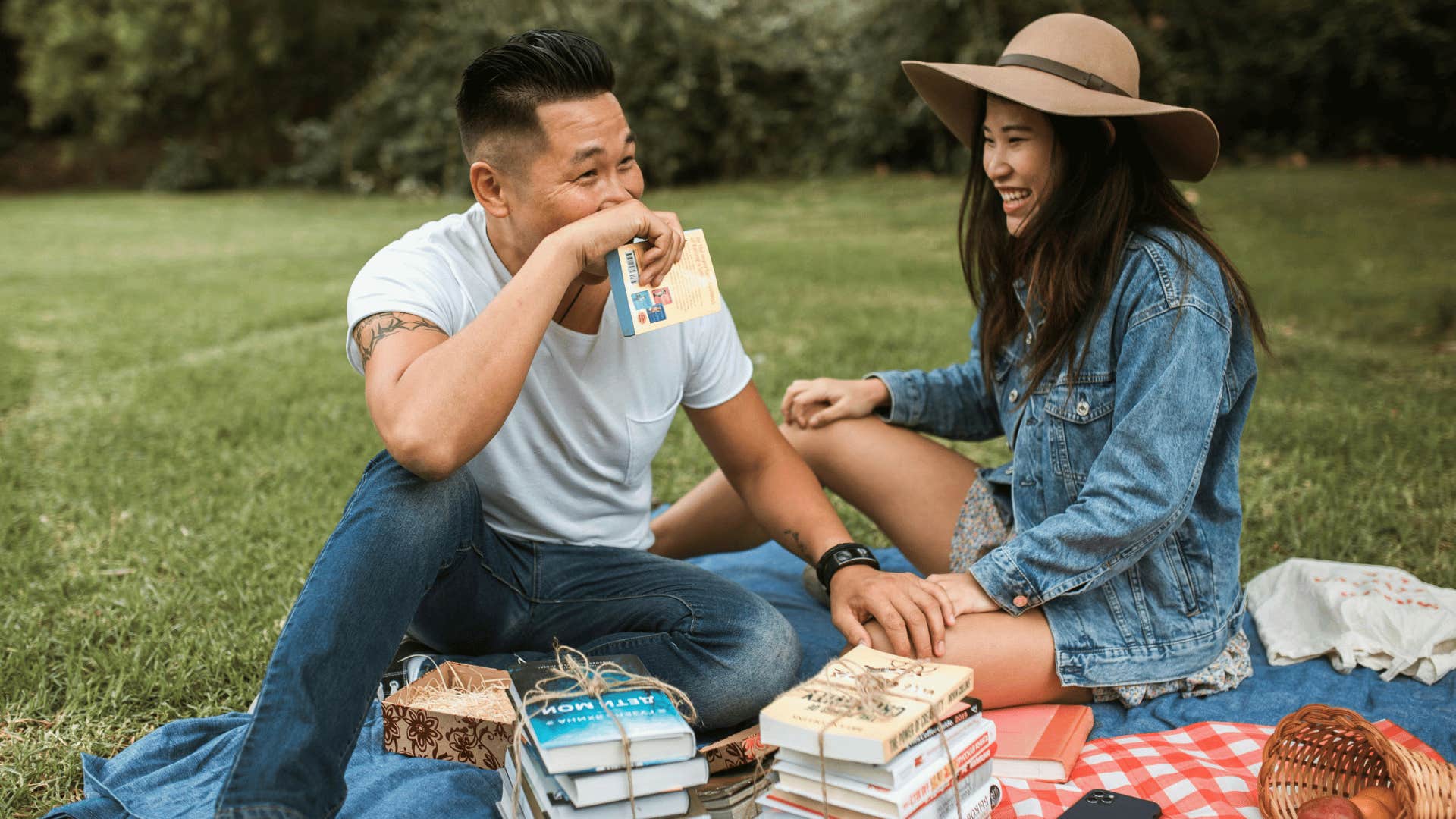 couple enjoying each other's company