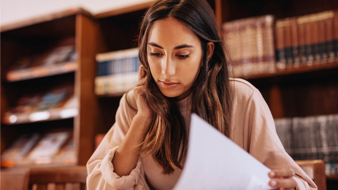 Woman avoids common habits and has superior brainpower.