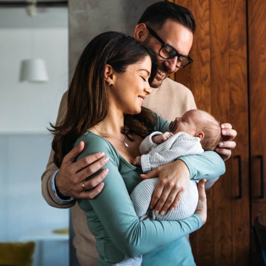 parents and new baby