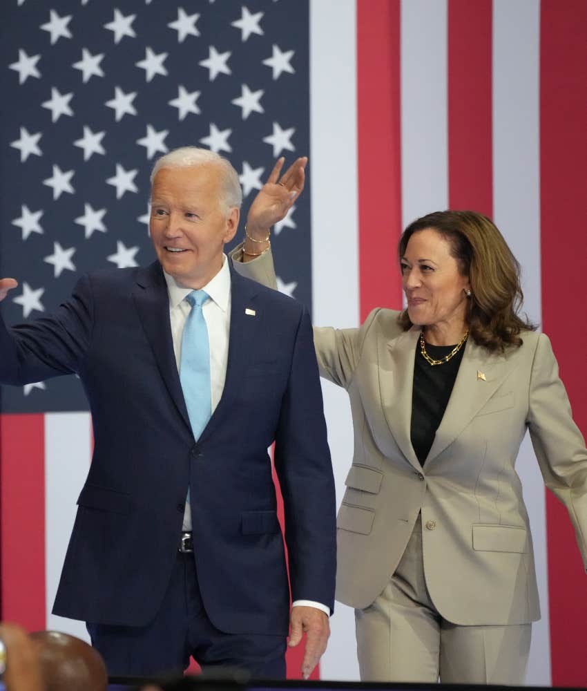 Joe Biden and Kamala Harris