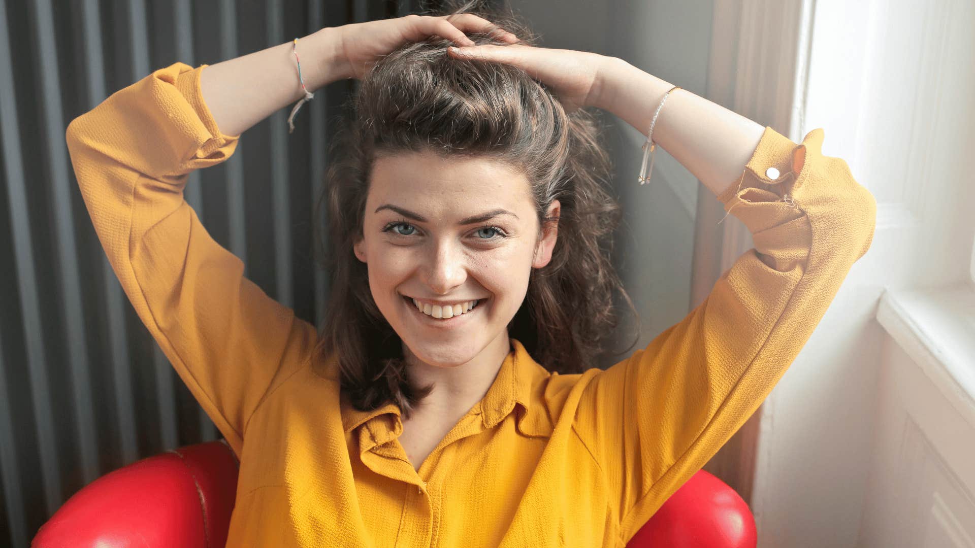 extraordinary woman smiling