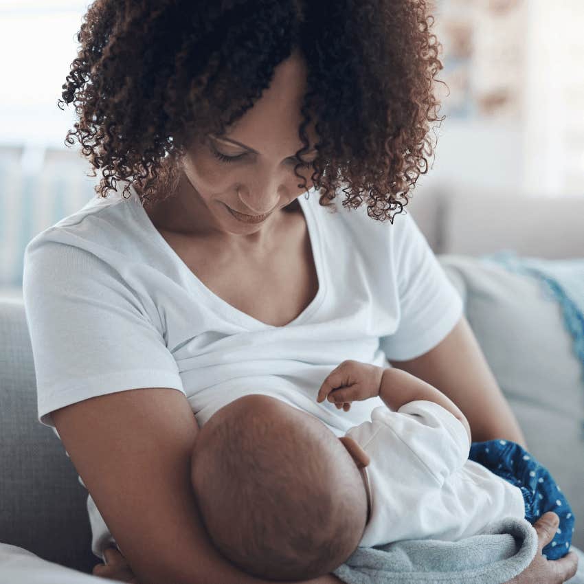 mother breastfeeding