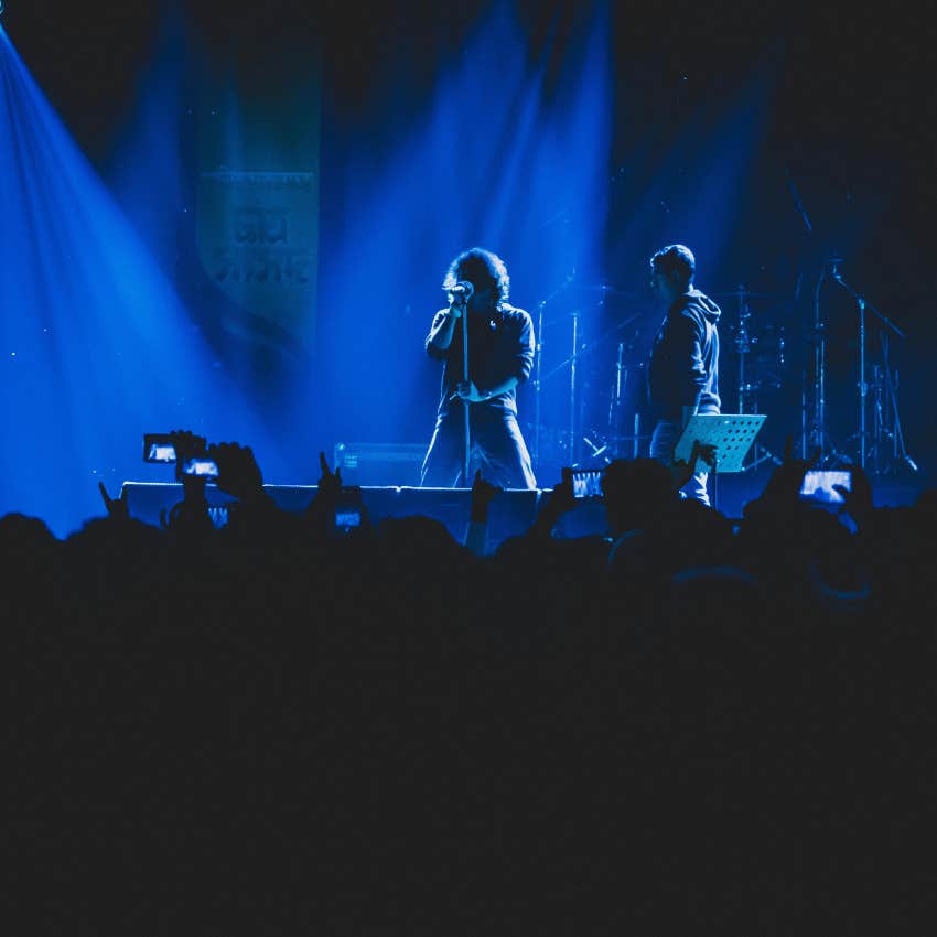 music venue from audience pov