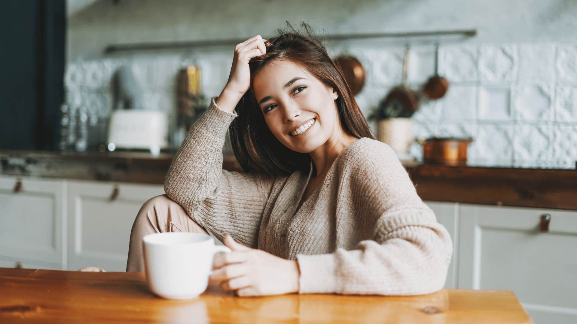 woman in kitchen