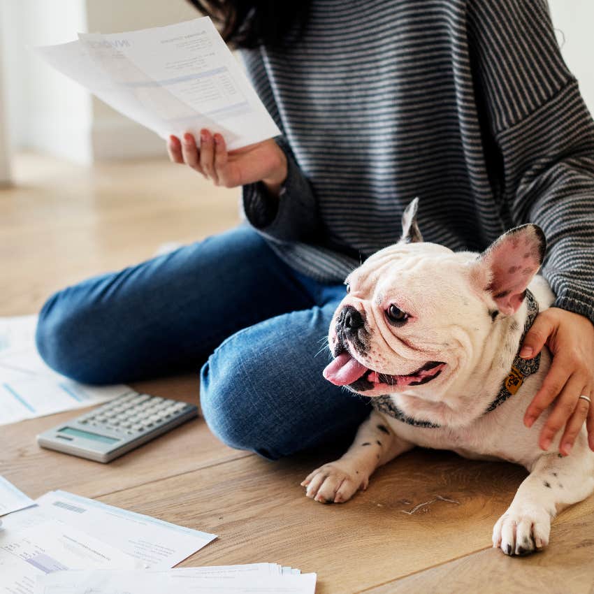 Woman has pet debt