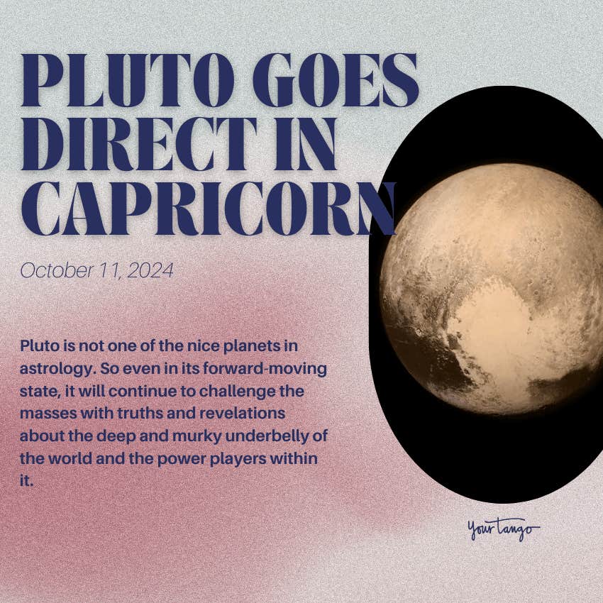 pluto direct capricorn dates october 2024