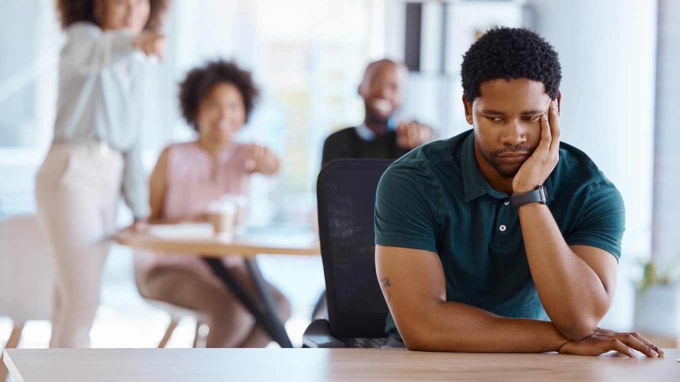 Man needs to shut down his mean coworkers