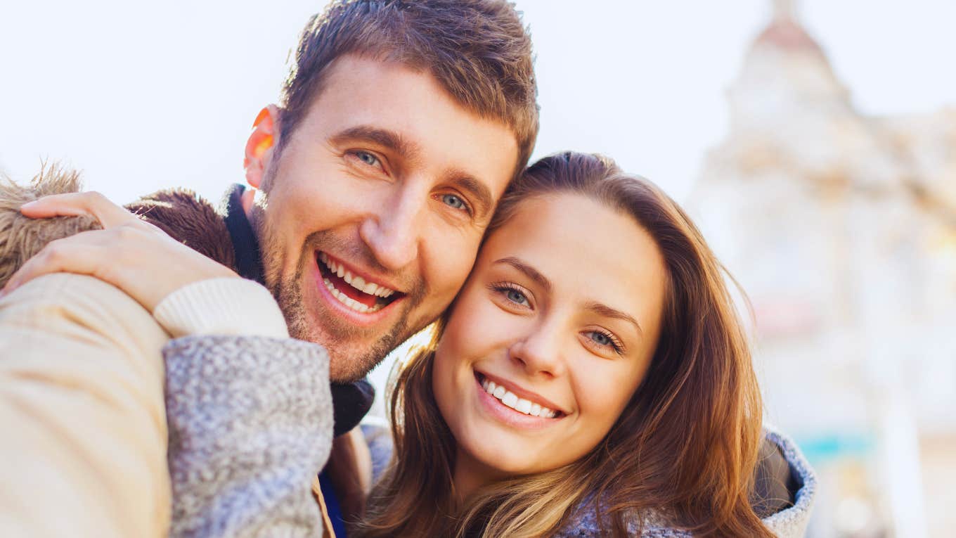 Couple displays the rare signs their relationship is as perfect as it gets.