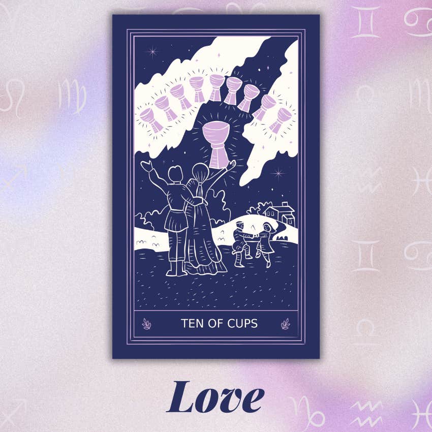 libra tarot horoscope october 2024 ten of cups