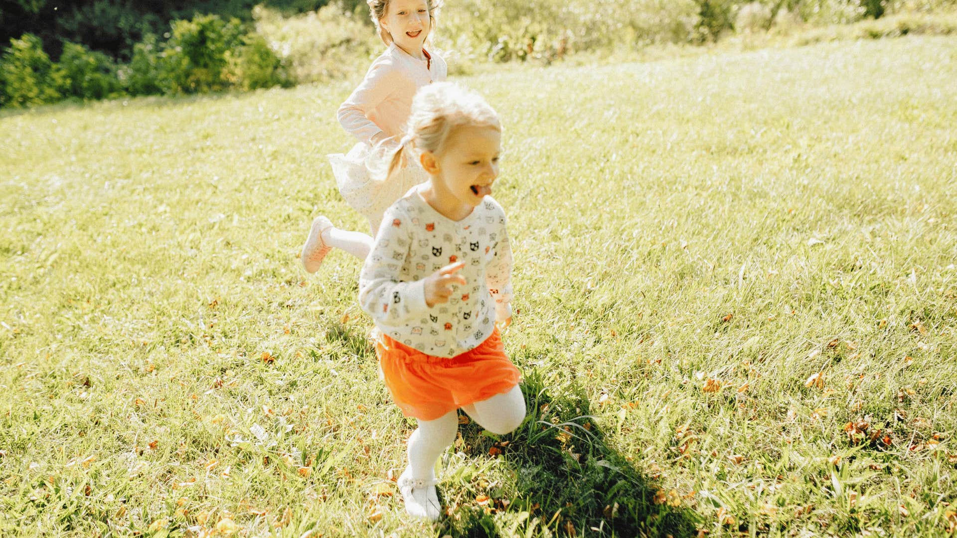 children playing