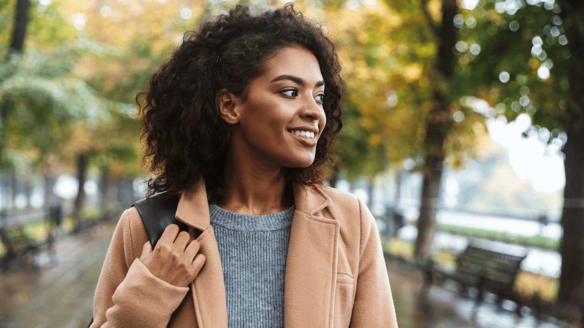 woman walking 