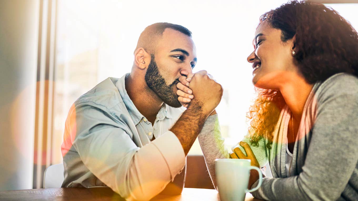 Partner feeling truly loved and admired