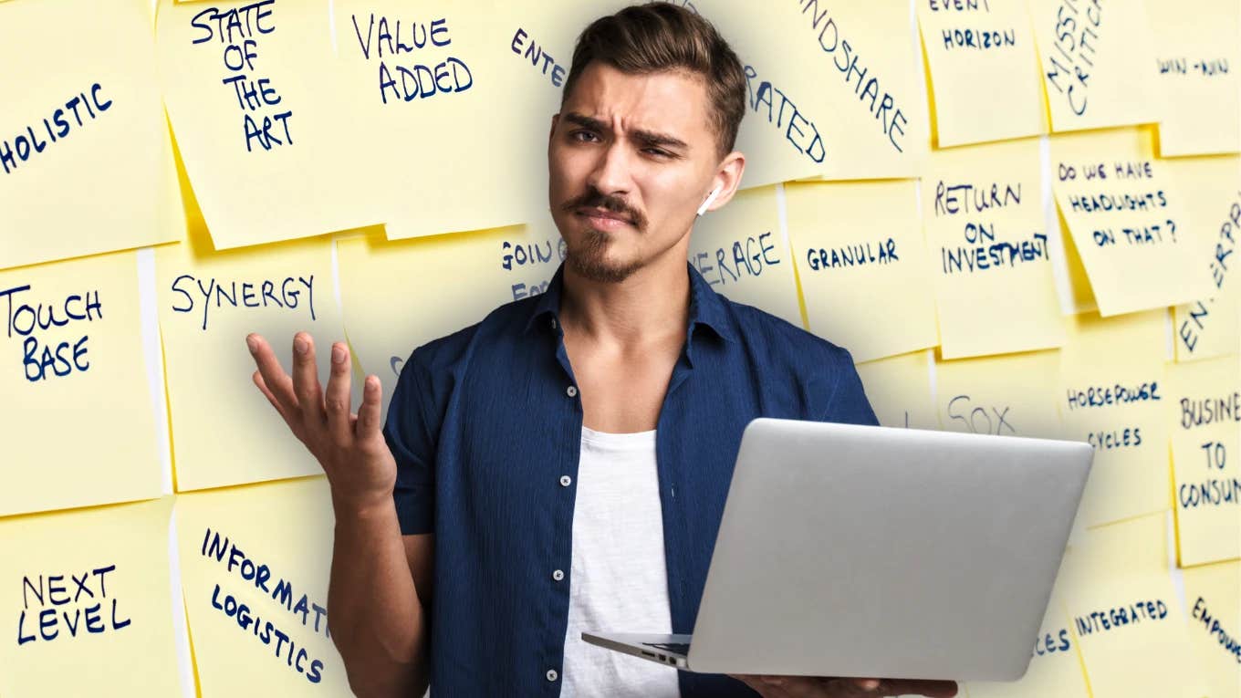 Gen Z worker annoyed by corporate jargon