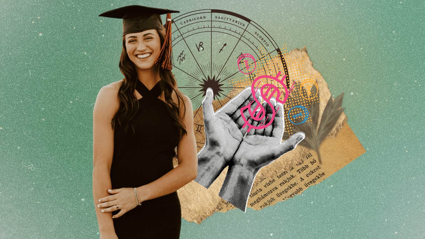 woman in graduation cap experiencing professional success september 28, 2024