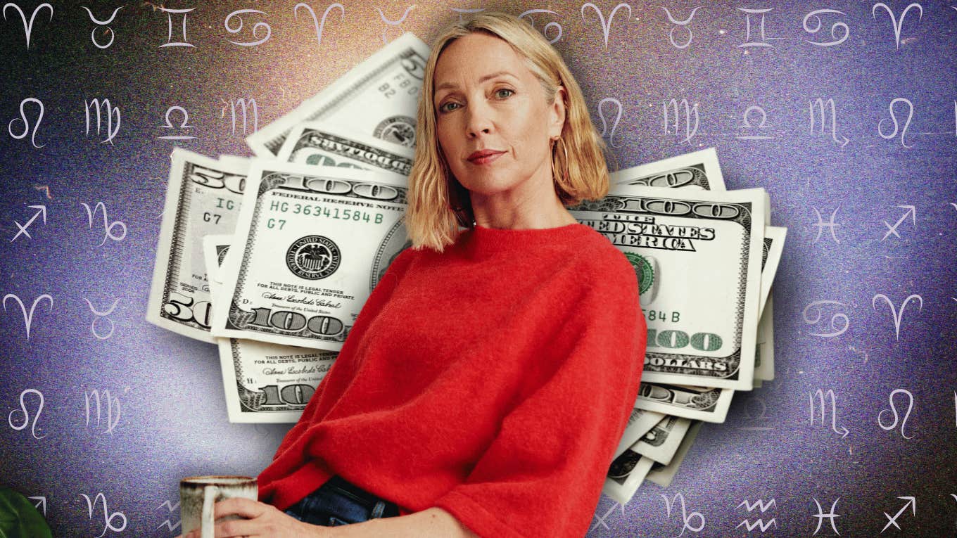 woman and pile of wealth september 28, 2024