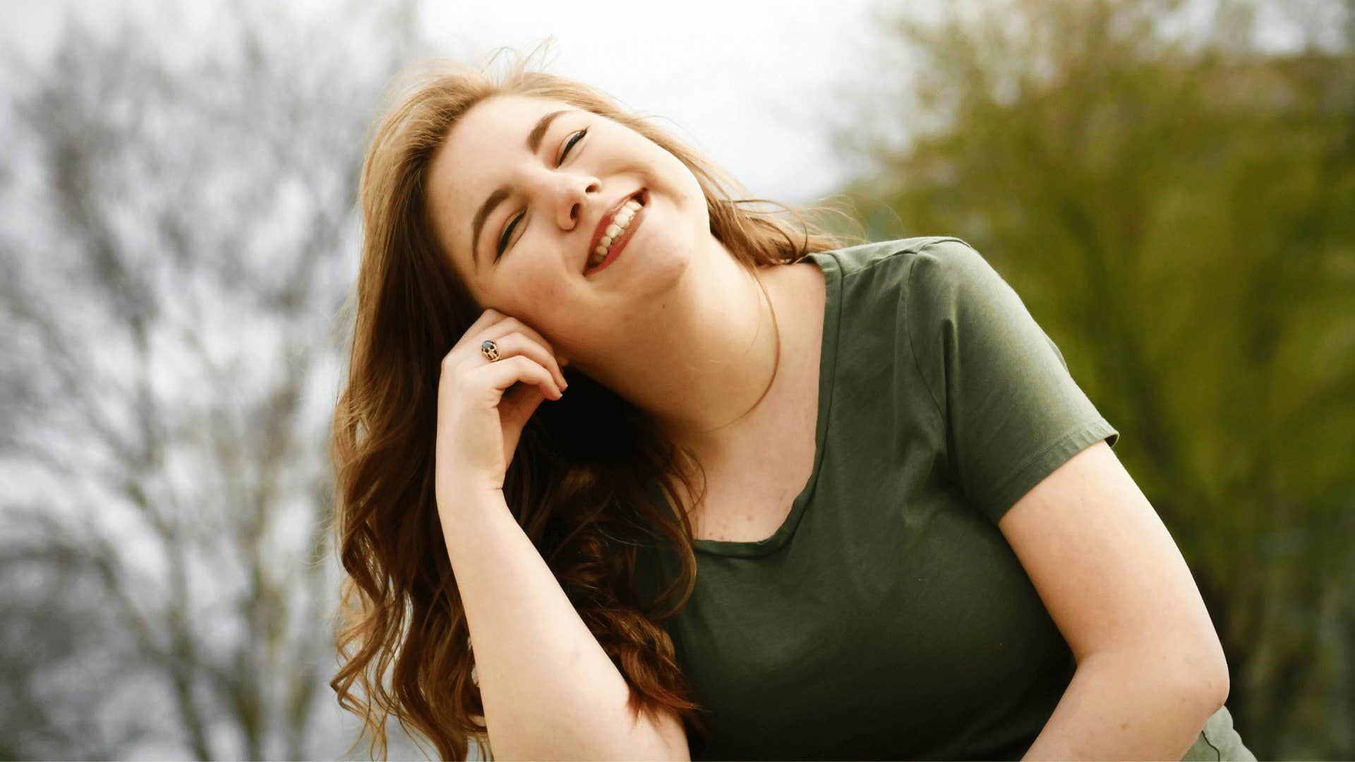 smiling young woman