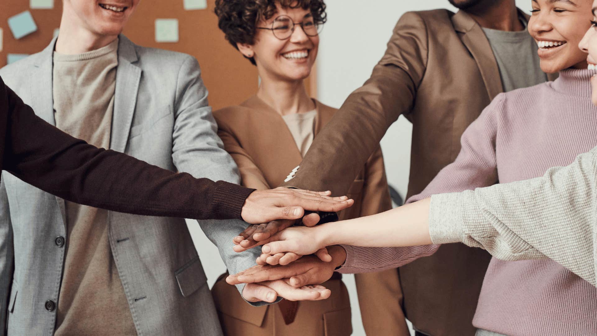 diverse work team