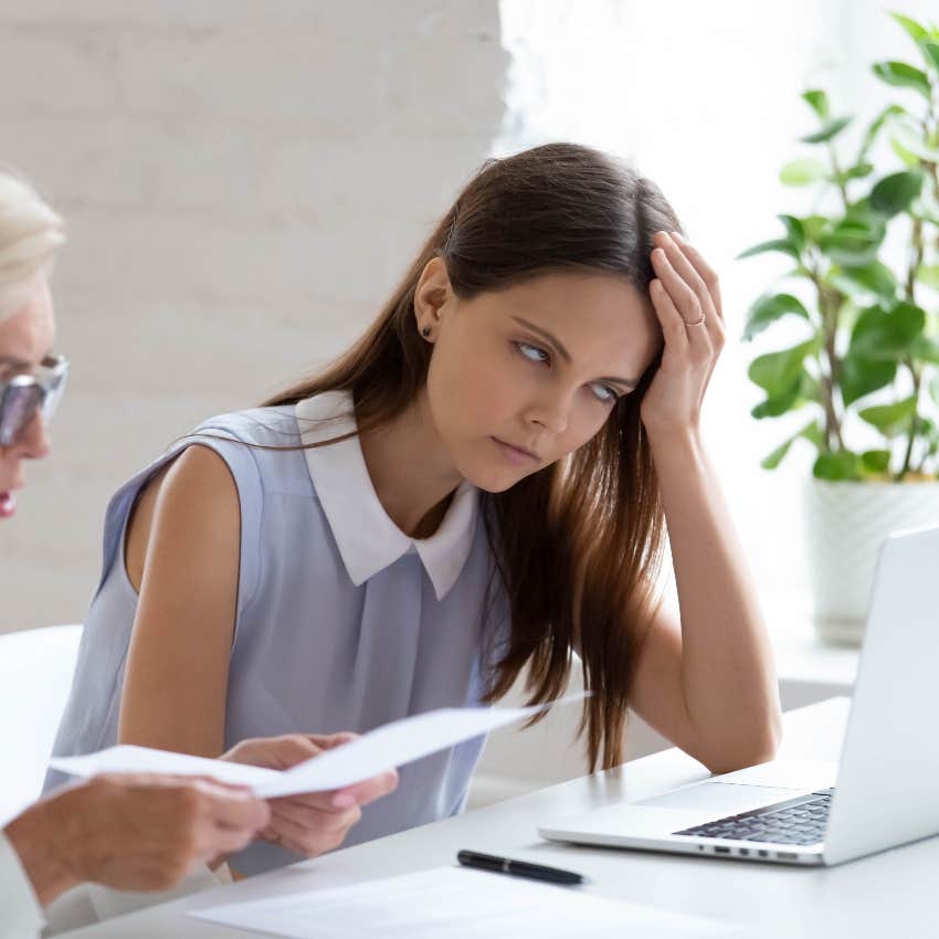 Employee annoyed by rude co-worker