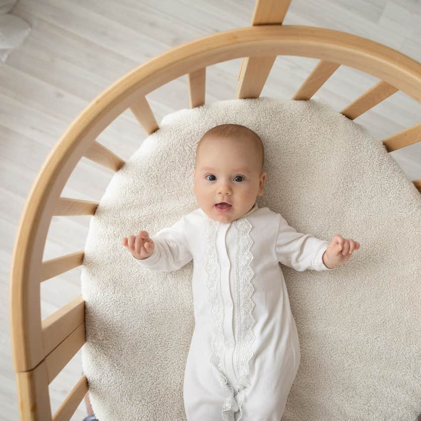 baby in bassinet