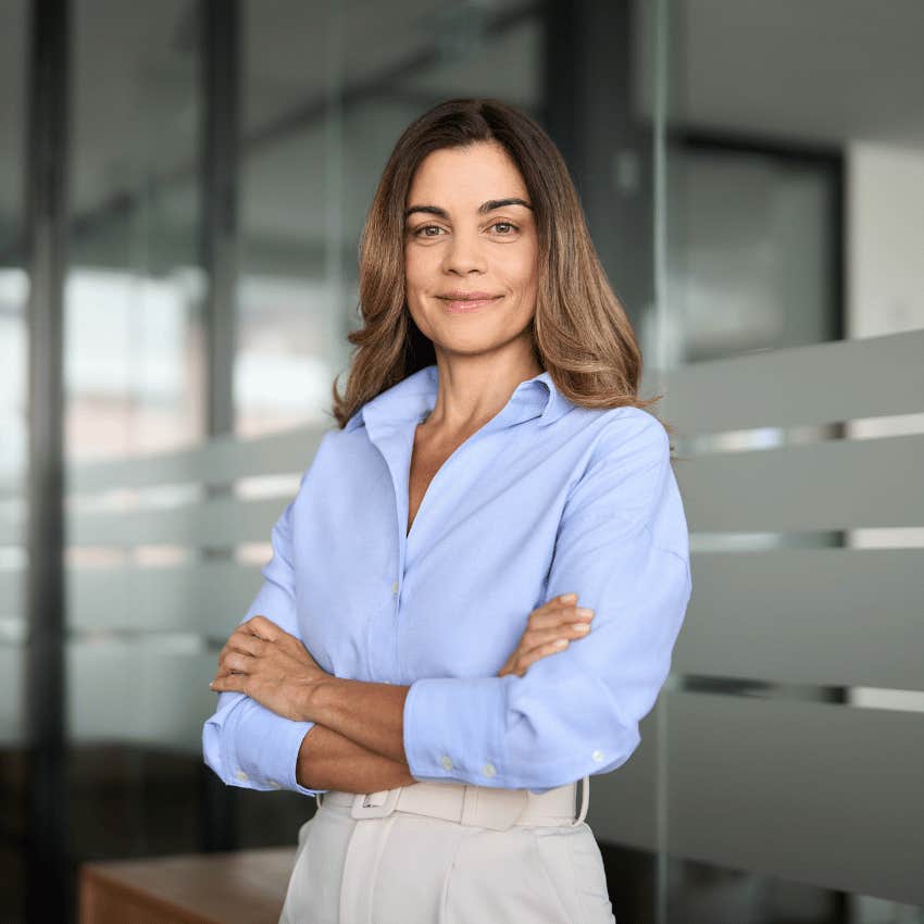 confident smiling professional woman