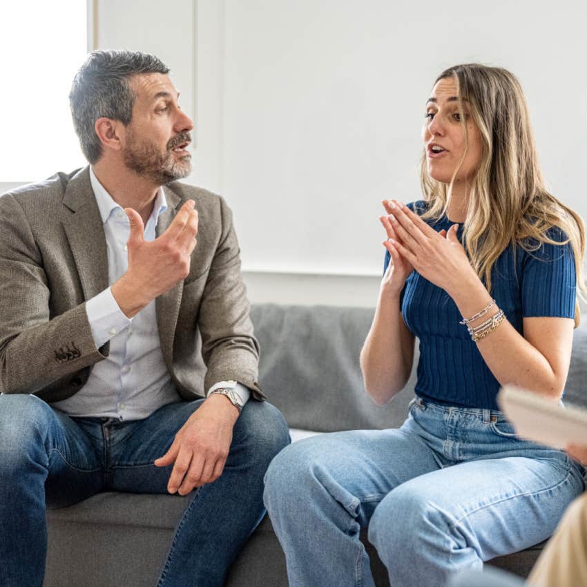 couple trying couples therapy