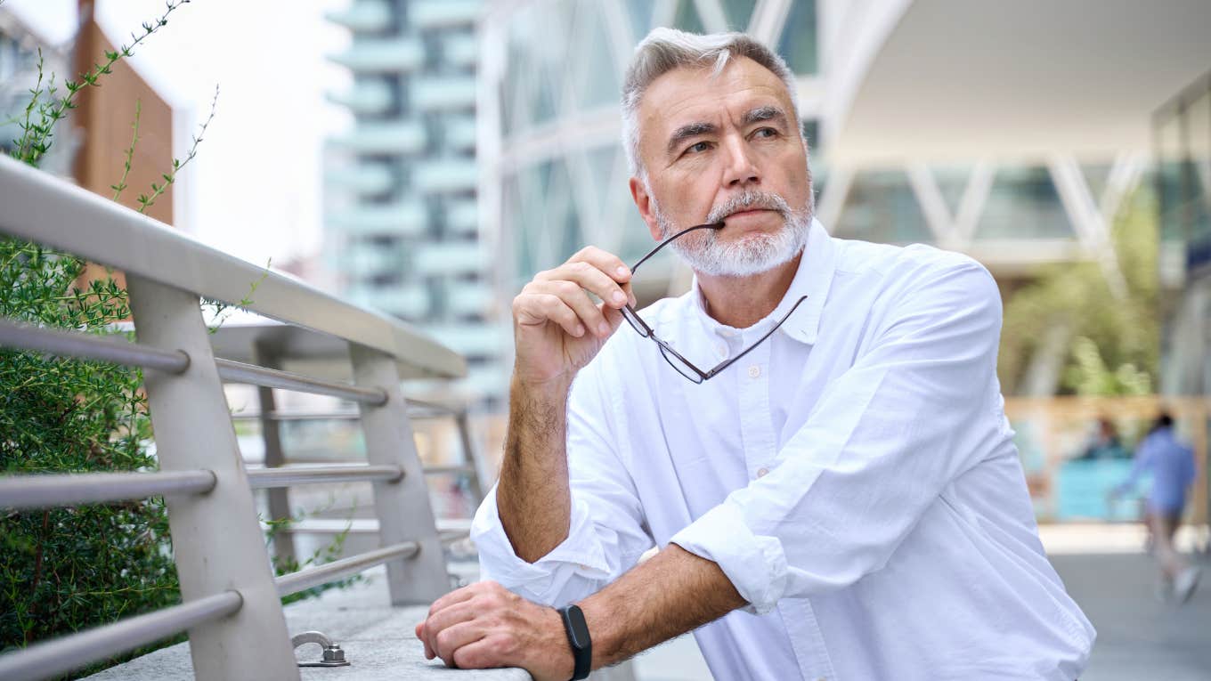 Dad thinking about his will and beneficiaries