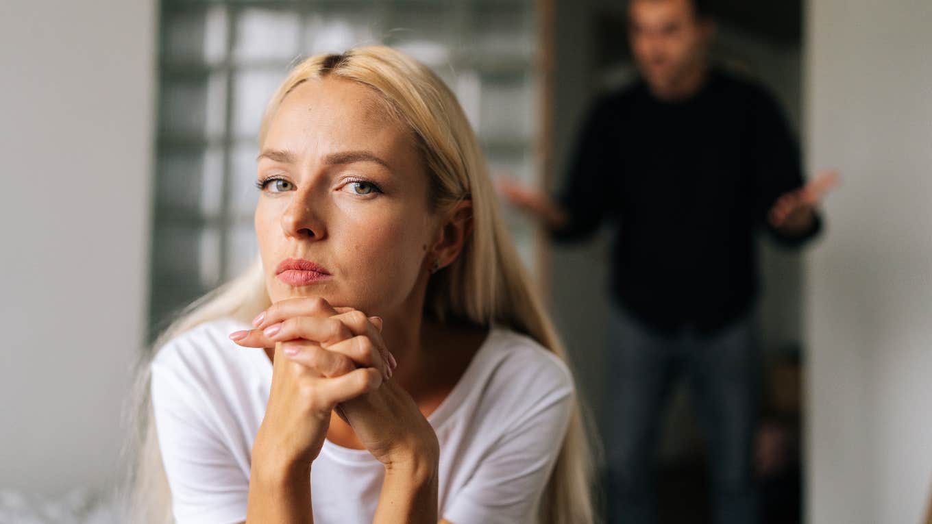 Woman annoyed about 50/50 relationship