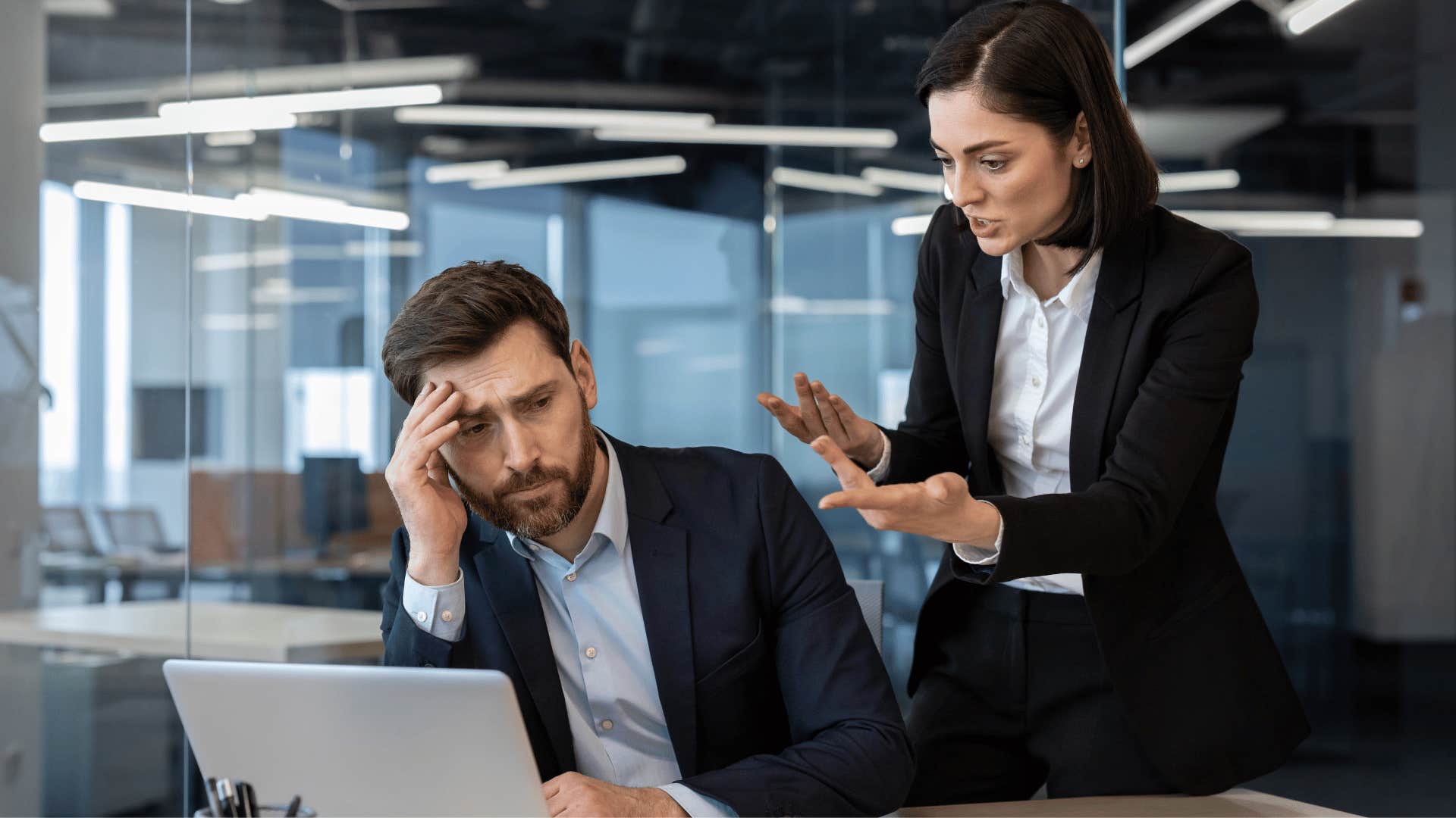 Gen Z woman wishing coworker would stop resisting change