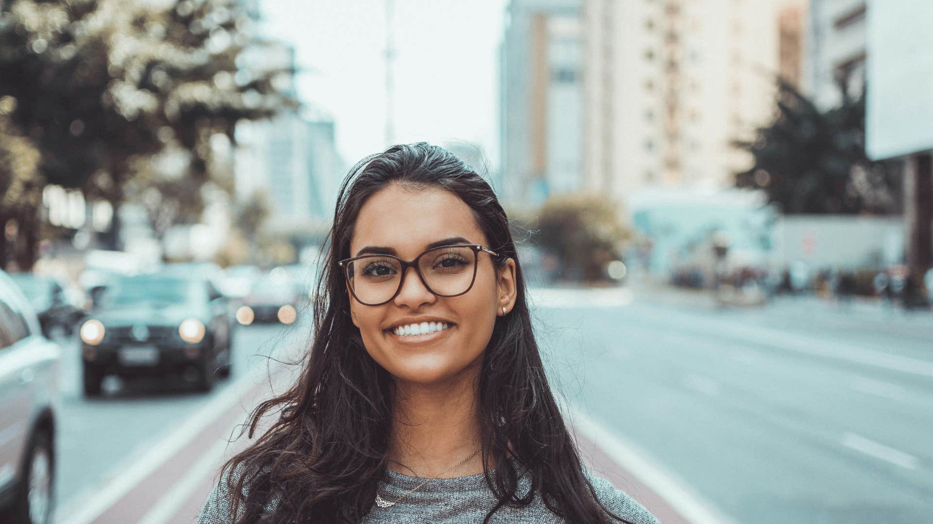 woman not looking for happiness