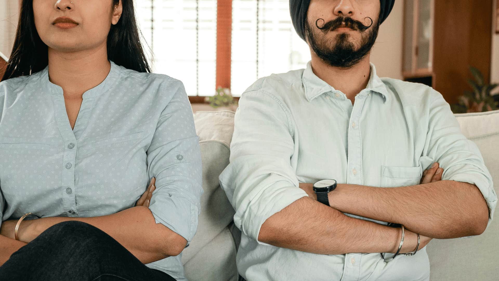 couple not communicating