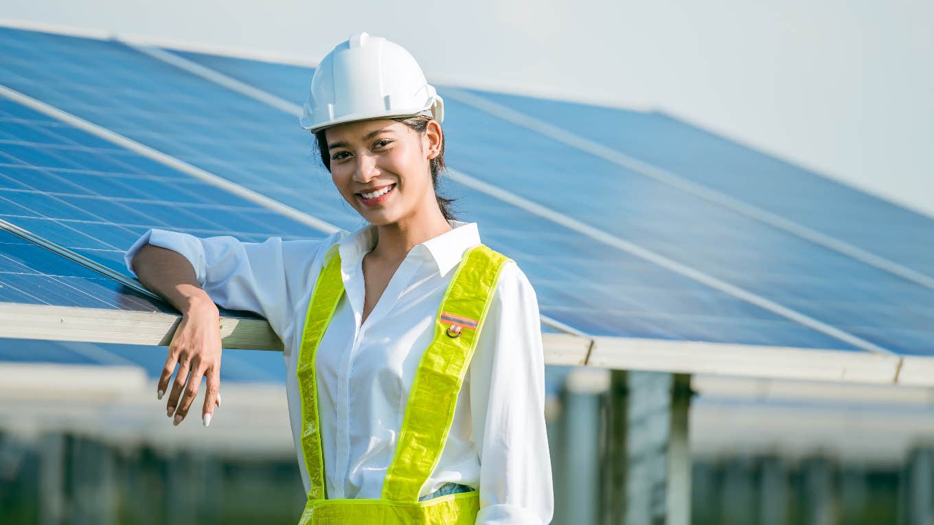 Solar panel specialist with high paying and low stress job