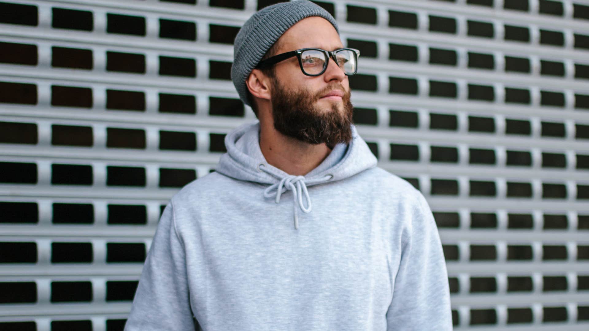 Gen Z man not following old school manners of taking off his hat