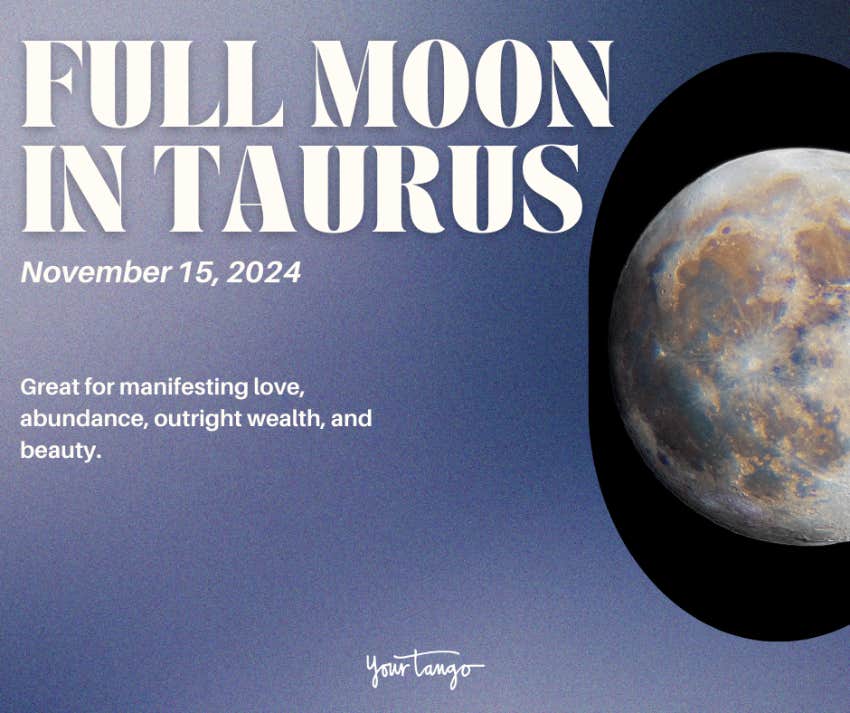 full moon in taurus astrology transit november 2024