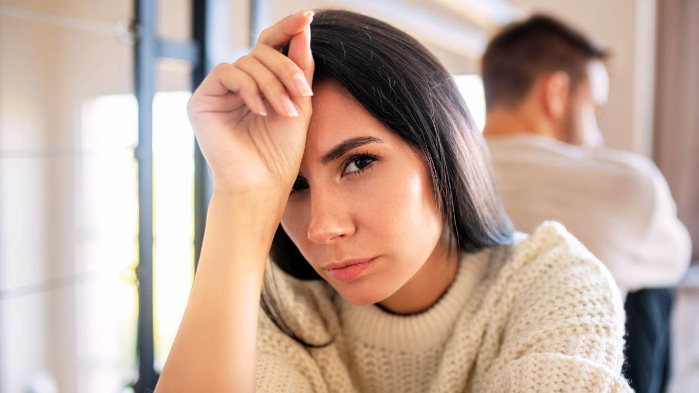 Woman stuck in a lonely marriage