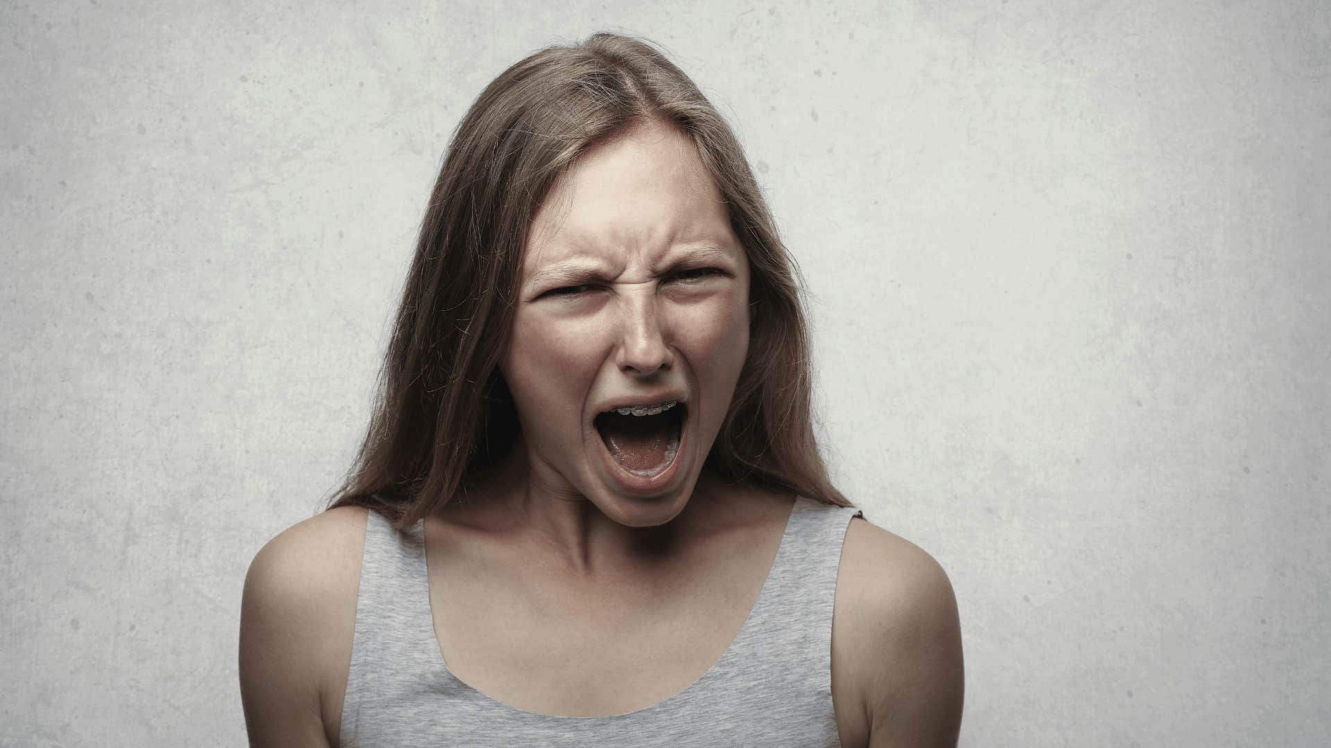 angry woman