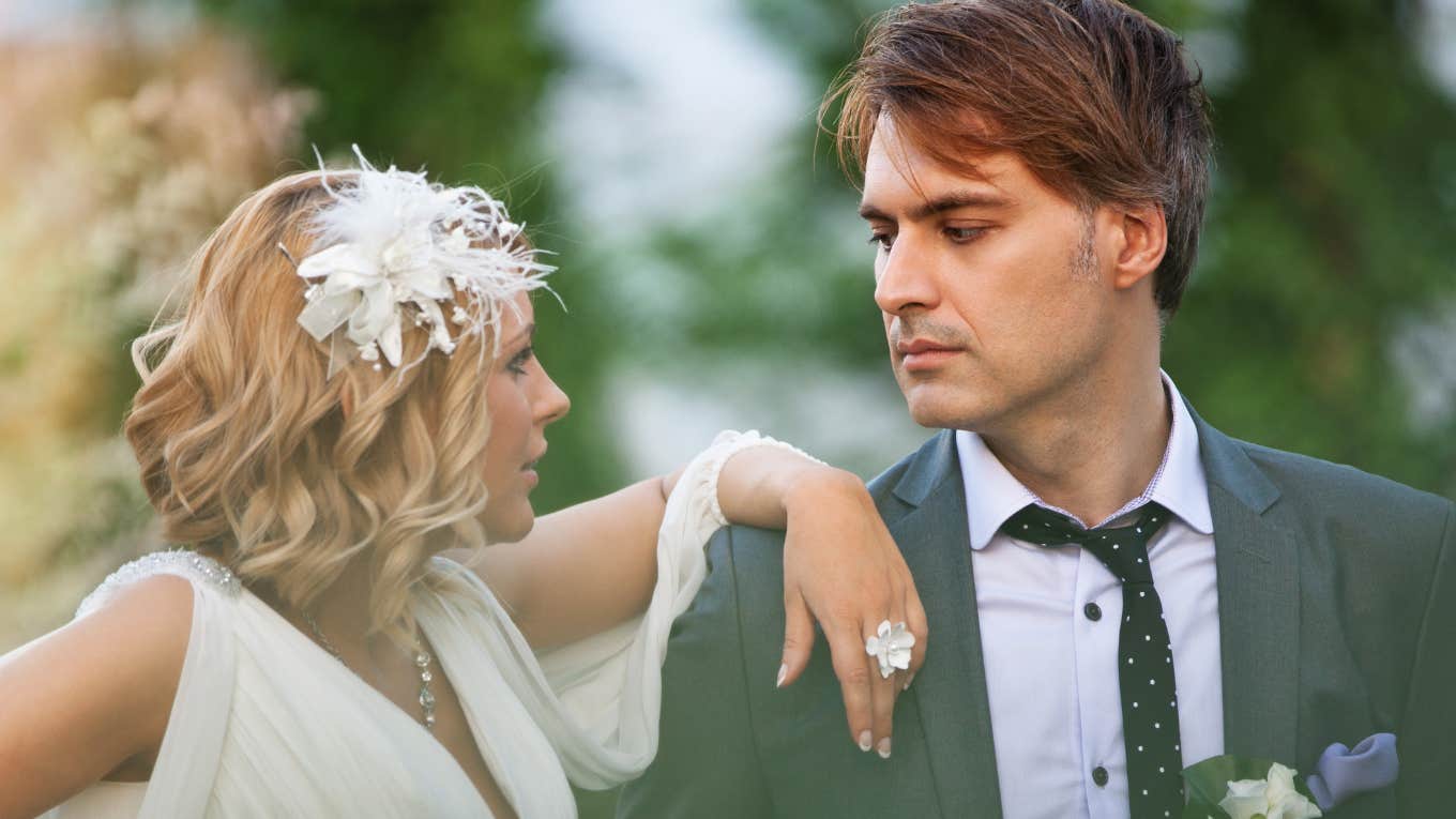 Woman has a hidden resentment for years that shocked her at her wedding.