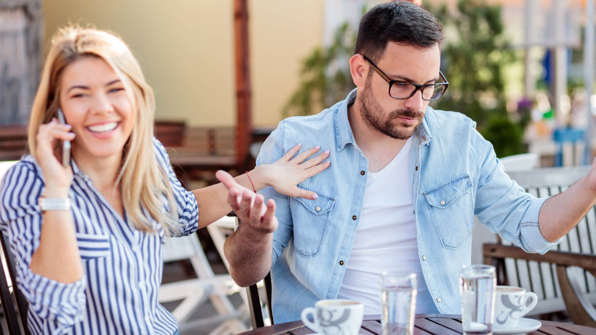 woman lacking a sense of decorum