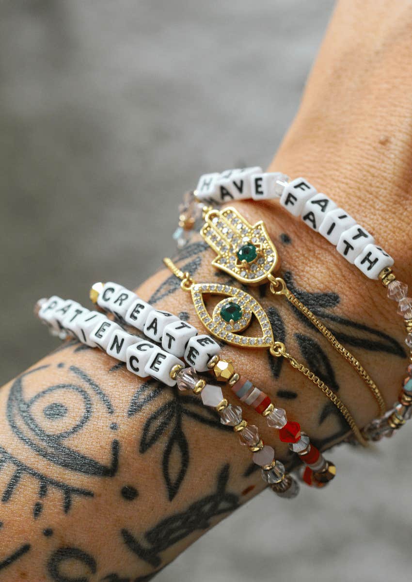 several good luck bracelets