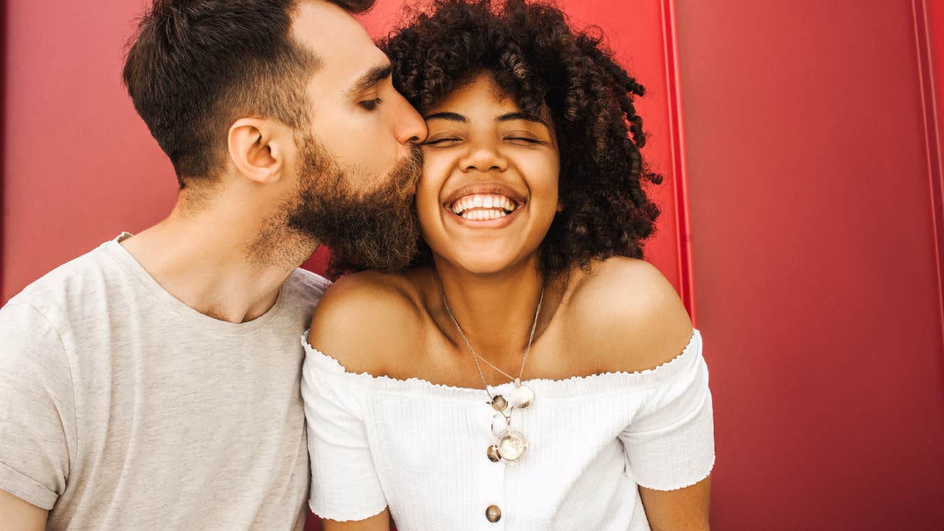 Couple in a healthy marriage.