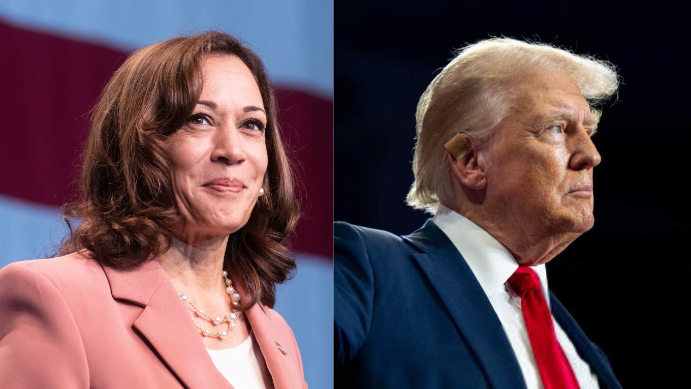 Kamala Harris and Donald Trump